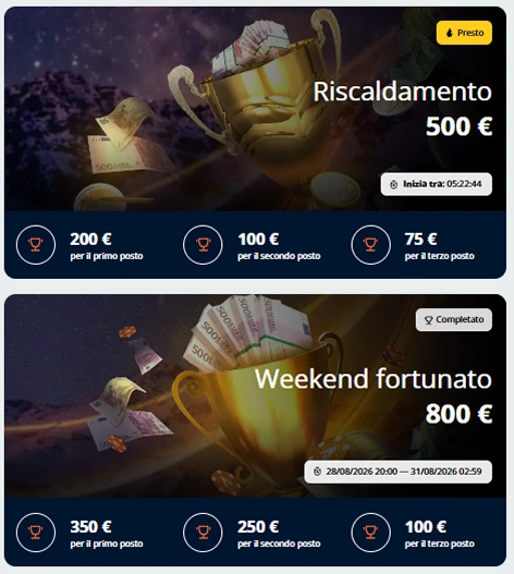 Casino Alpino Tornei